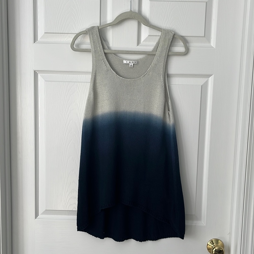 Cabi knit sleeveless tank top